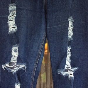 Southpole Jeans Co. Distressed Denim Jeggings.